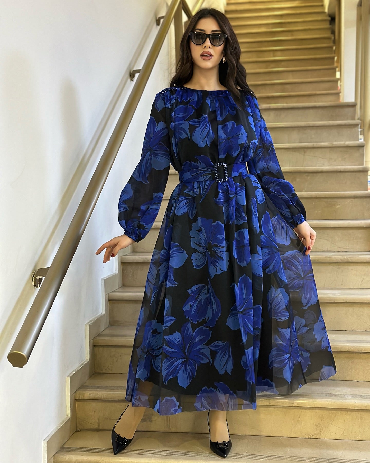 【S-5XL】👗Noua rochie eleganta din tul din flori pentru vara