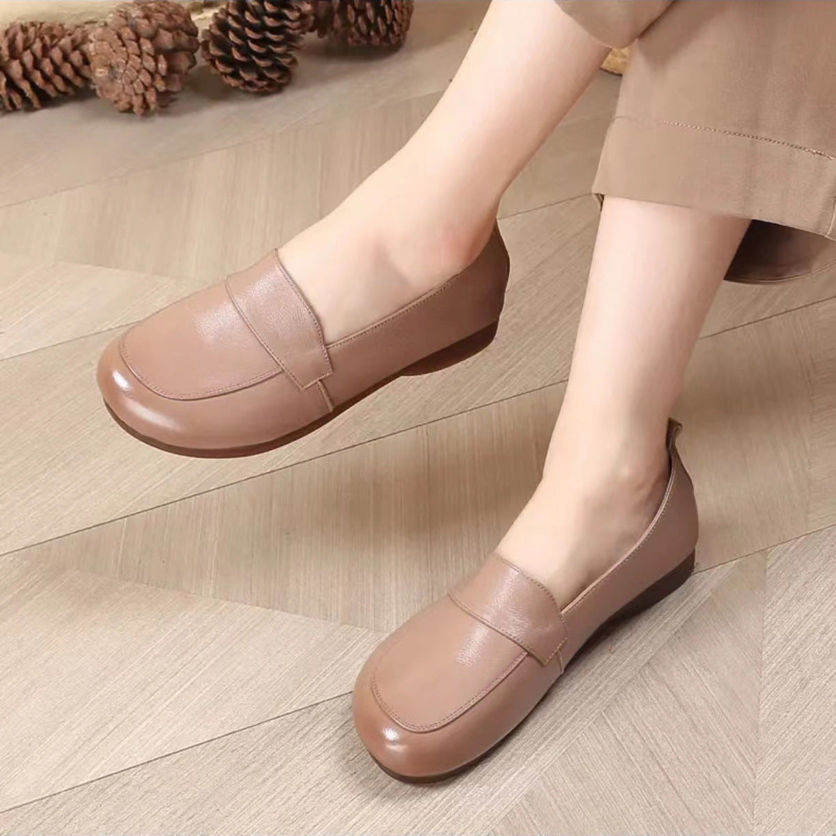 【35-41】💖👉Piele moale și talpă moale pantofi casual și confortabili