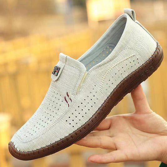 【39-44】Mocasini pentru bărbați Slip-Ons Pantofi Confort Zilnic Casual Pânză Respirabil