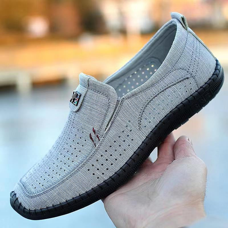 【39-44】Mocasini pentru bărbați Slip-Ons Pantofi Confort Zilnic Casual Pânză Respirabil