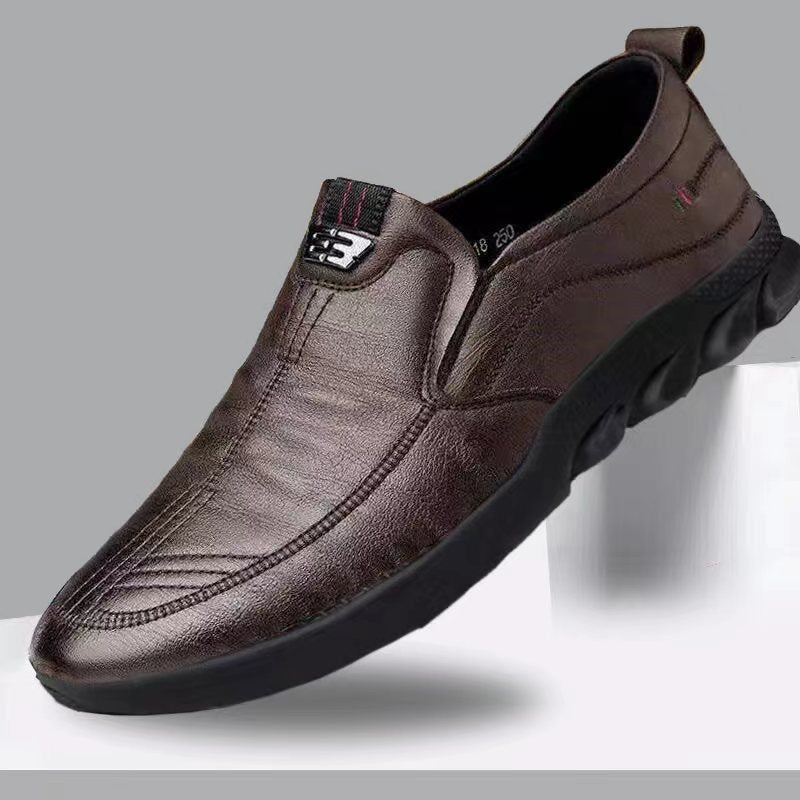 👞Noi pantofi britanici casual cu talpă moale✅ confecționați manual din piele selectată✅ rezistentă la uzură și respirabilă 3602087