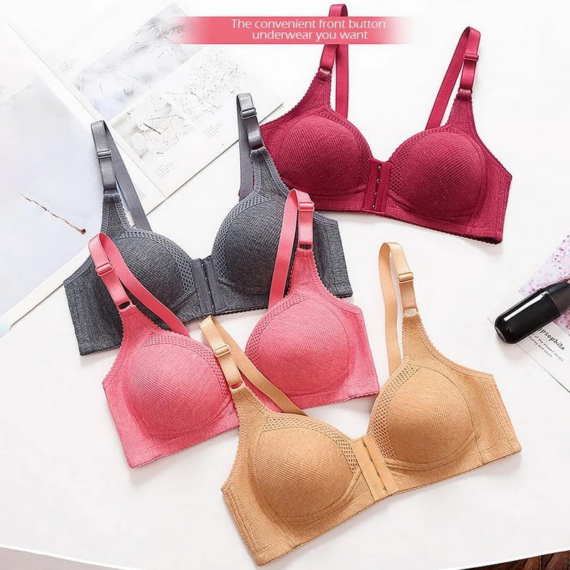 💗 【Set de 3】Sutien sexy de înaltă calitate, fără sudură, la modă