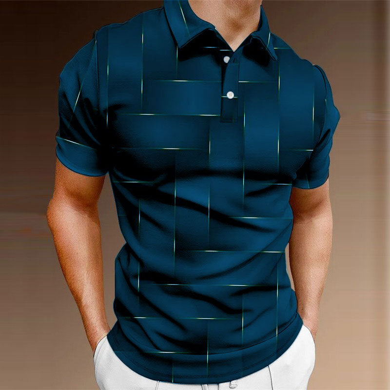 ✨【S-5XL】Vara noua moda casual nasturi topuri cu maneca scurta camasi barbati camasi POLO