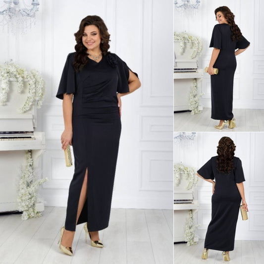 ✨✨✨【S~5XL】Noua rochie eleganta neagra