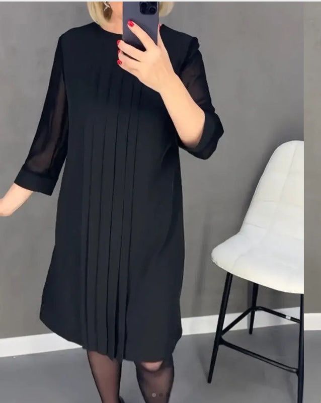 【S-3XL】Rochie temperamentală elegantă pentru femei fustă midi nouă la modă