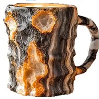 🥰[Sănătate + Aproape De Natură] Ceașcă De Cafea Cristal Mineral