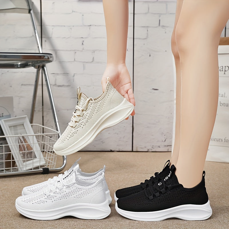 【36-41】2024 Vară de vară cu ochiuri de plasă respirabilă cu talpă moale Casual Sneakers