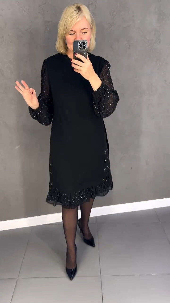 💖【S-5XL】Stil nou de toamnă și iarnă elegant de înaltă calitate, rochie