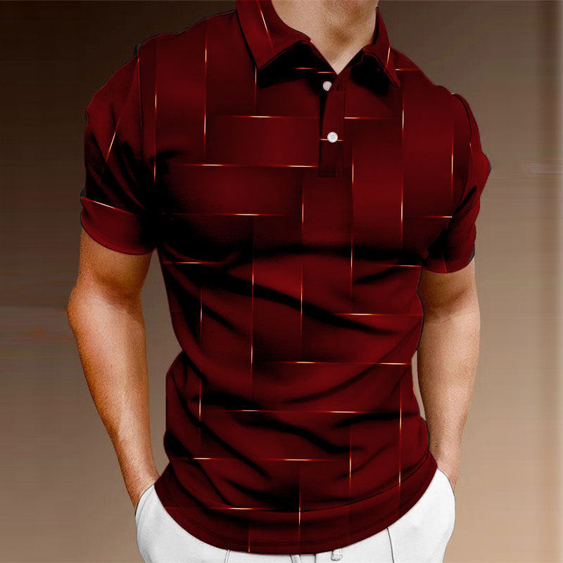 ✨【S-5XL】Vara noua moda casual nasturi topuri cu maneca scurta camasi barbati camasi POLO